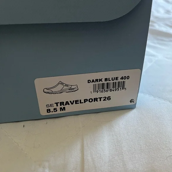 Easy Spirit Dark Blue Mules - Picture 4 of 5